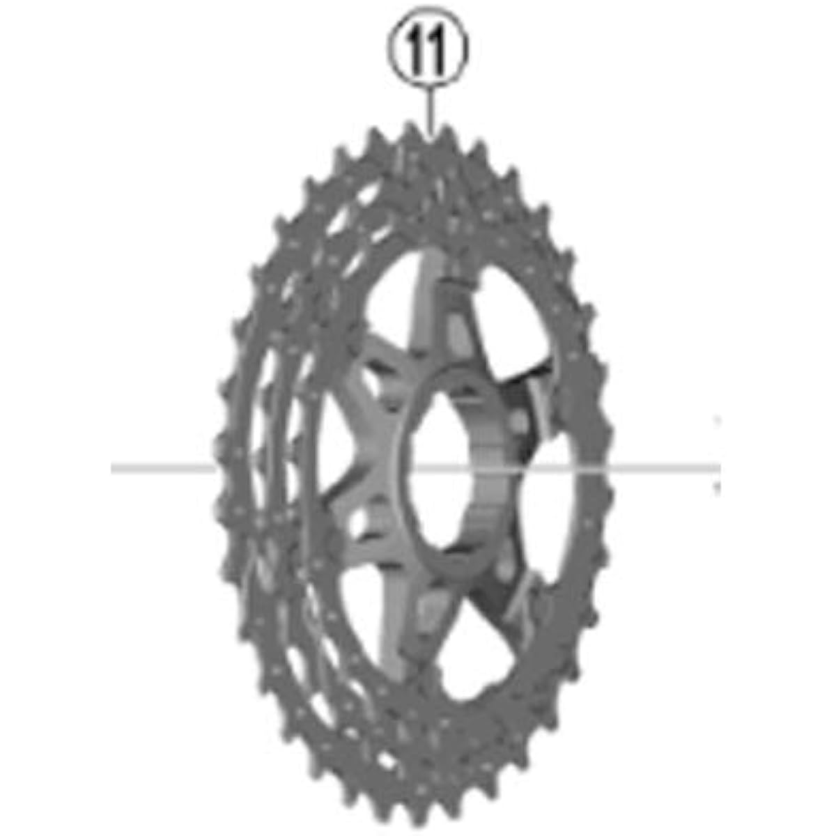 SHIMANO Repair Parts Gear Unit (27-30-34T) CS-HG700-11 Y1WX98020