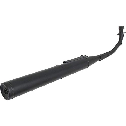 Super Cub Megaphone Muffler Steel Black Full Exhaust Exterior Custom Parts External Product