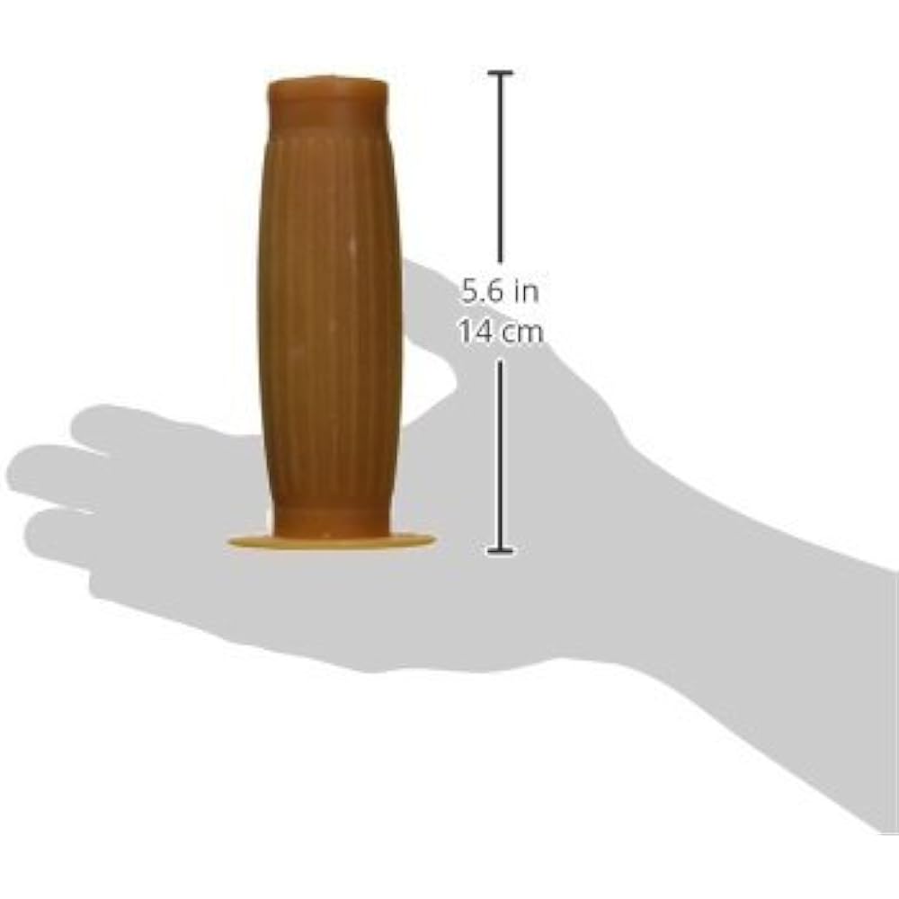 Kijima Motorcycle Bike Parts Grip Rubber Barrel Shape Raw Rubber 136X22.2mm Close 201-6332