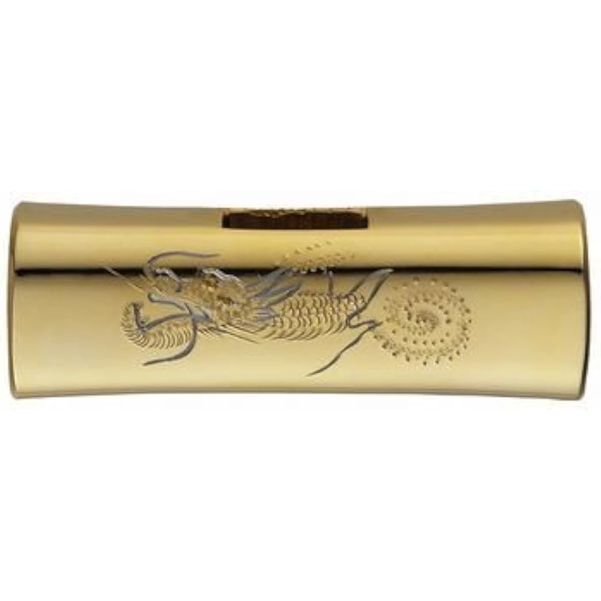 Osho Wooden Patterned Genno/Kinzuzu Dragon and Tiger Sculpture Iryogeno 450g