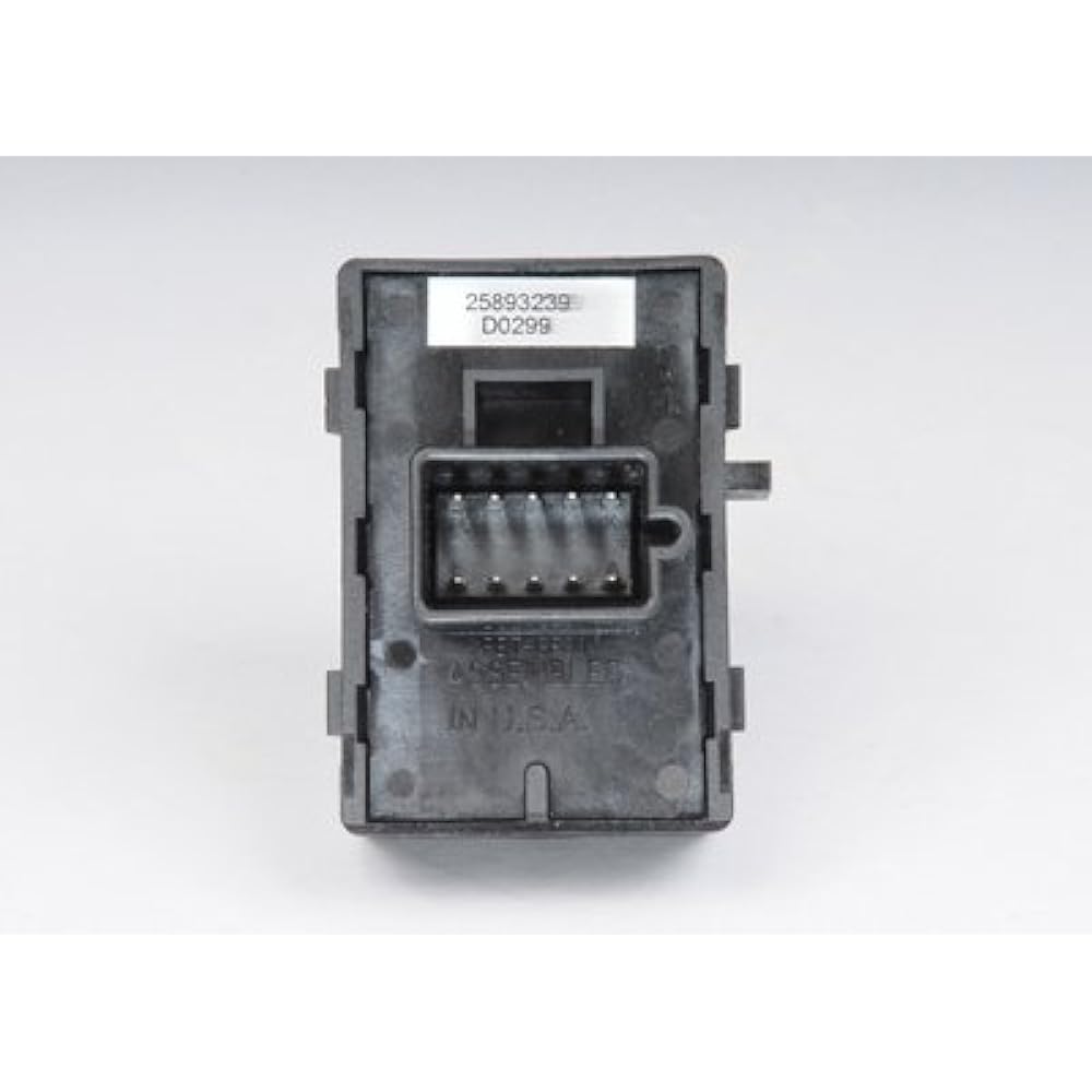 ACDelco D1433G GM Original Equipment Ebony Ignition Start/Stop Switch