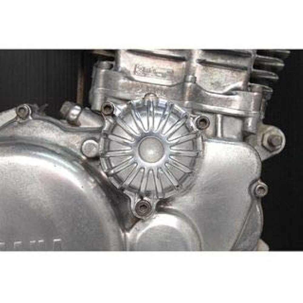 Fork Radial Fin Oil Filter Cover SR400 SR500 6112-01