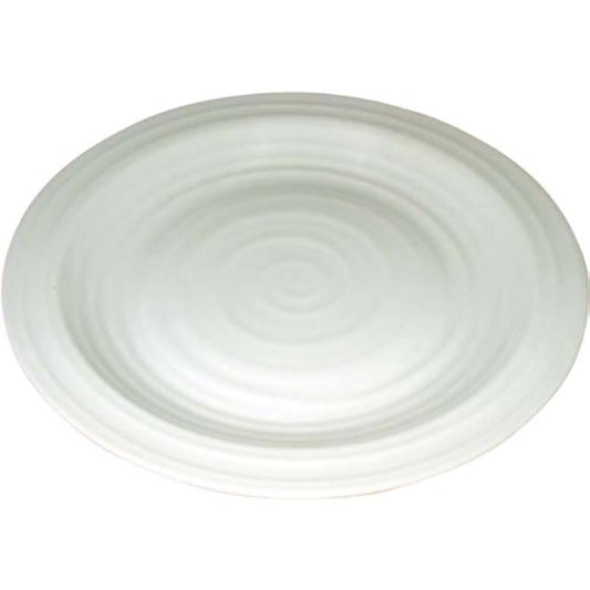 Ranchant Set of 2 Plate (Extra Large) Multi 1802-174042/Φ30x4cm Round Eye Arita Ware Made in Japan