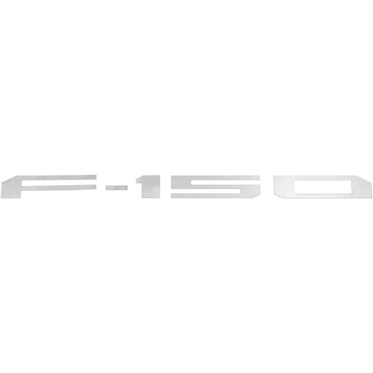 PUTCO 55556 FD F-150 Letters Stainless steel cut Letters back tail gate Pieces F-150 Letters