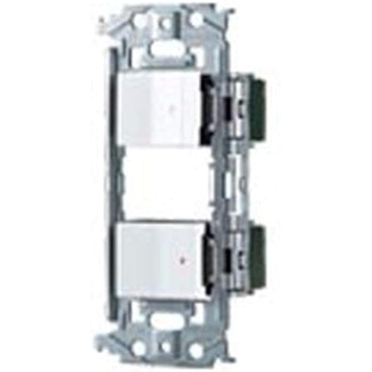 Panasonic SO-STYLE Recessed Switch Set Firefly Switch C, Pilot Switch C 0.5A Matte White WNSS51598W