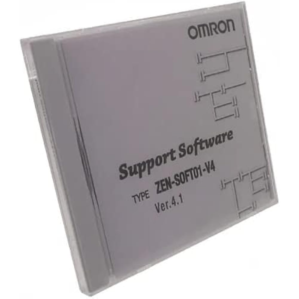 omron program relay ZEN support software (-V2) (official product model number: ZEN-SOFT01-V4)