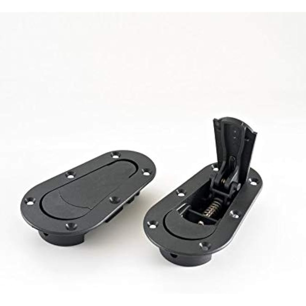 SFC AEROCATCH Aero Catch Plus Type Keyless Black Fixing Plate Set 120-2000 Black Shaft Model
