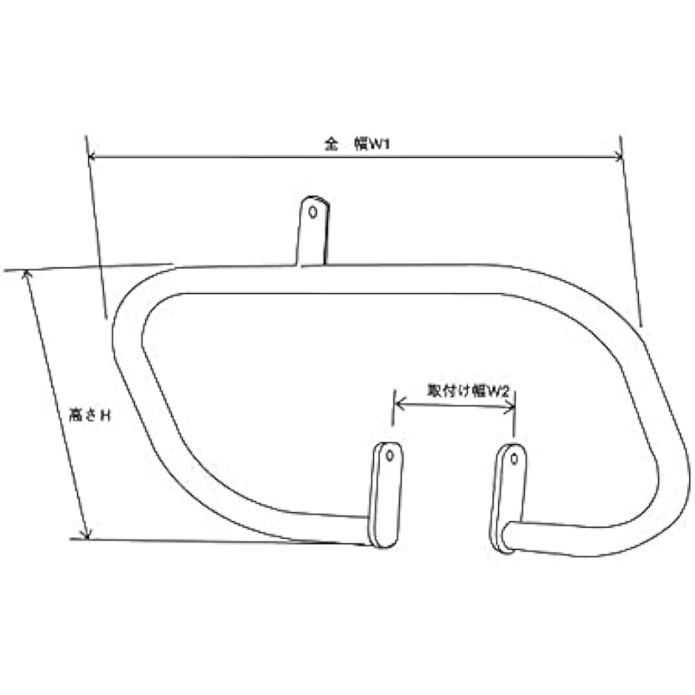 Kijima Motorcycle Bike Parts Plated Decoration Bumper Front Plated Drag Star 250 YAMAHA 405-218