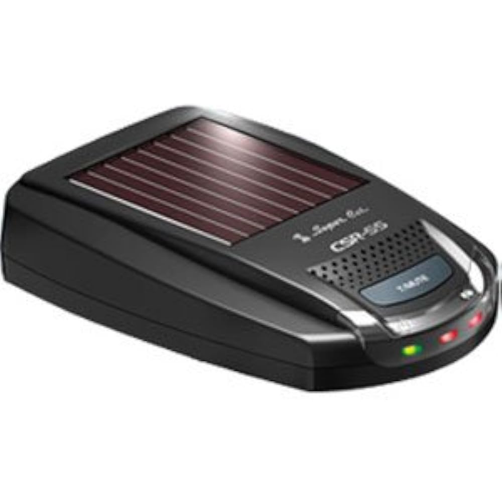 YUPITERU Radar Detector One Body Solar Type YUPITERU Super Cat CSR-5S