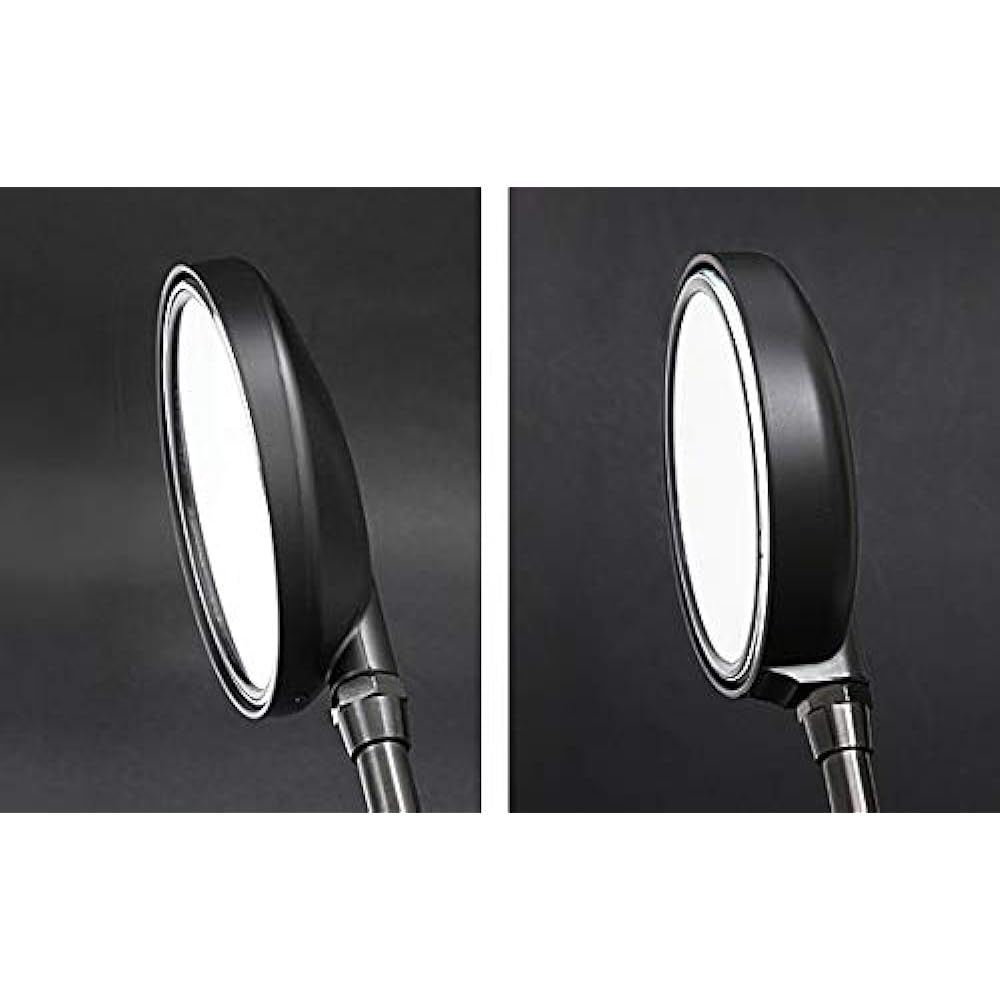 PMC Z2 Mirror Universal Left and Right Common 10mm Screw Short & Long Stay Included Black 1 Piece 152-101