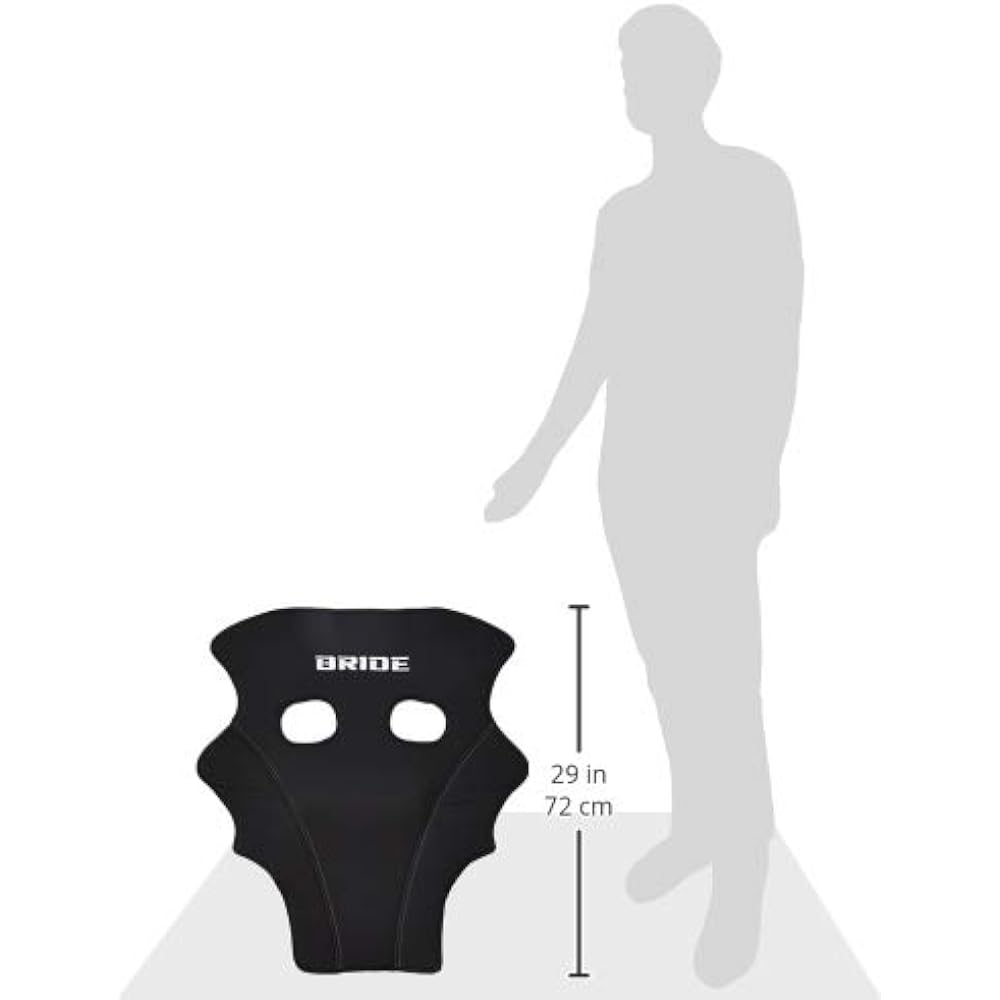 BRIDE K15APO Optional Parts for Seat [Seat Back Protector] K15 Type Black