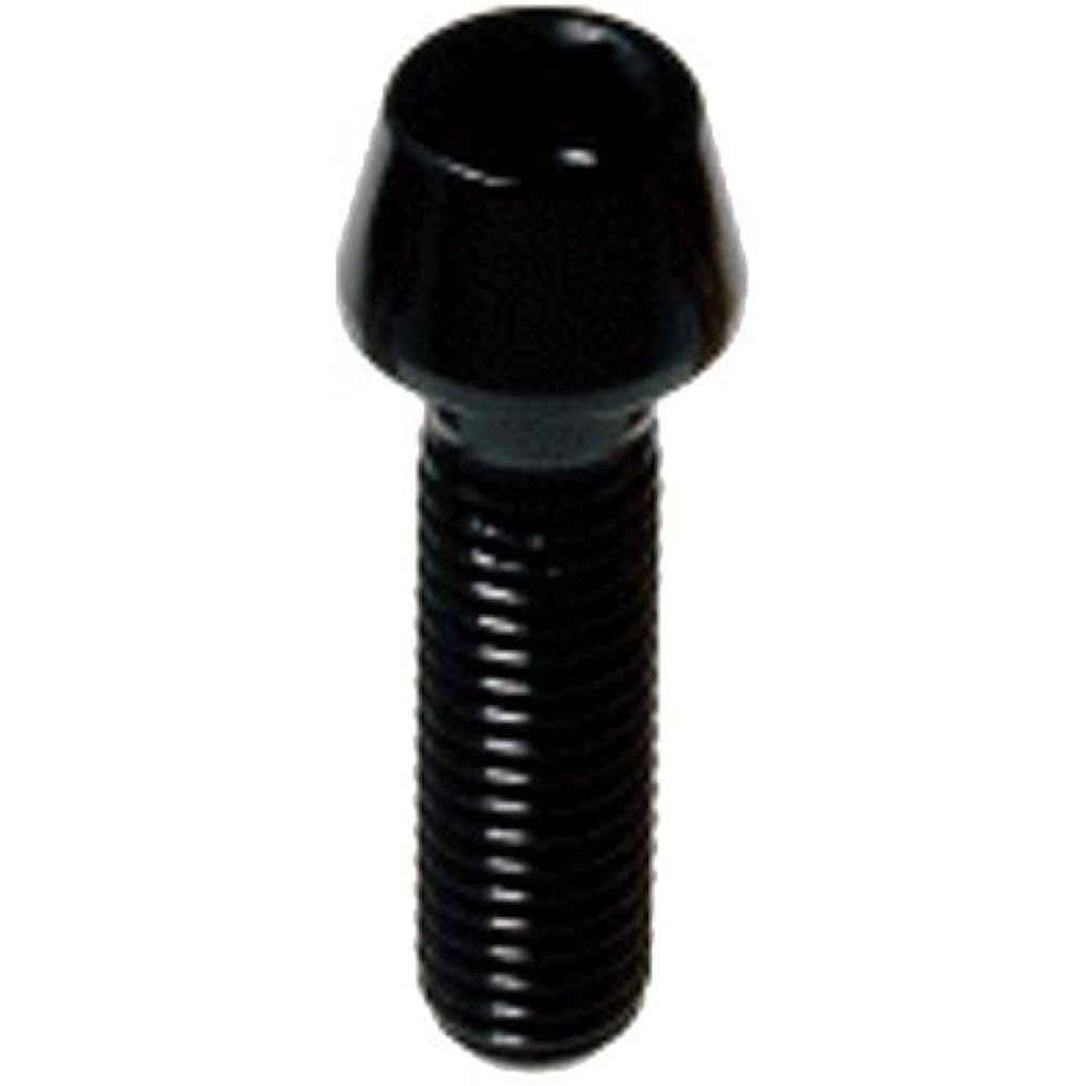 POGGIPOLINI Aluminum Taper Cap Bolt M8 x 45 Silver 101208454S