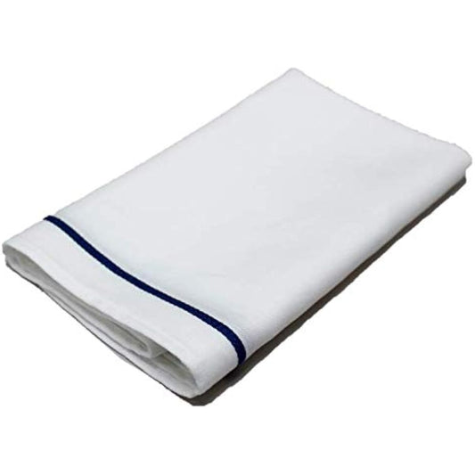 Made in Japan Glass Towel 100% Cotton 45 x 80 10 pieces for professional use (blue line)