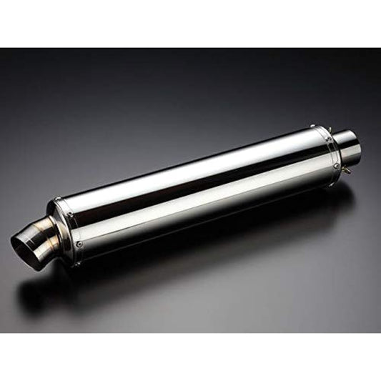 BEAMS Motorcycle Muffler General Purpose Silencer Stainless Steel GP Tail Insertion Diameter φ50.8 U104-01-002