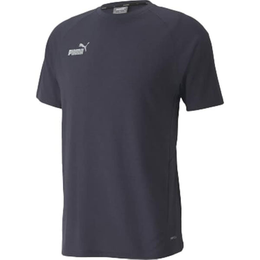 [PUMA] Soccer Short Sleeve Absorbent Quick Drying TEAMFINAL Casual SS T-Shirt 658106 Men's