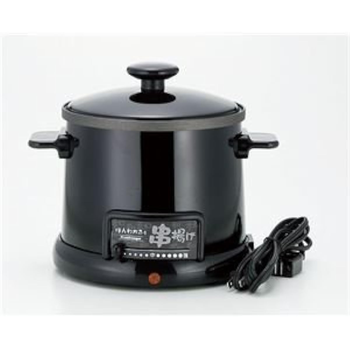 Electric tabletop skewer fryer (fryer/tempura pot) with removable skewer ring ``Hon Wakafe'' Made in Japan