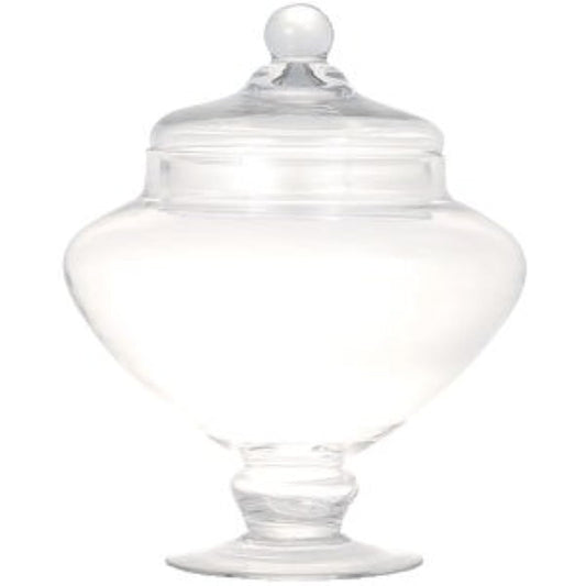 Dalton Storage Container Glass Jar Surire Height 305 x Width 252mm, Diameter 150mm GLASS JAR SOURIRE SG1408