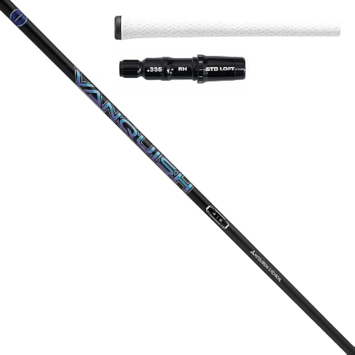 Taylor Made STELTH series/SIM series/M6/M5/M4/M3 driver compatible shaft with sleeve (with IOMIC grip)