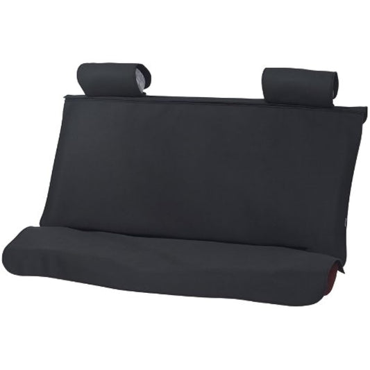 BONFORM Seat Cover Wet Guard for Regular Car Rear Seats Black with 2 Pillow Covers 4187-08BK