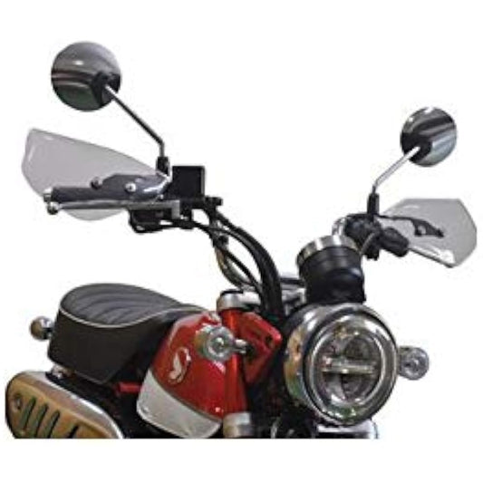 Asahi Windshield M1-01 Knuckle Visor (Clear) Monkey 125