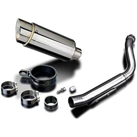 DELKEVIC Slip-on Stainless Steel Muffler for HONDA CB600F HORNET 2003-2006 200mm KIT02AH