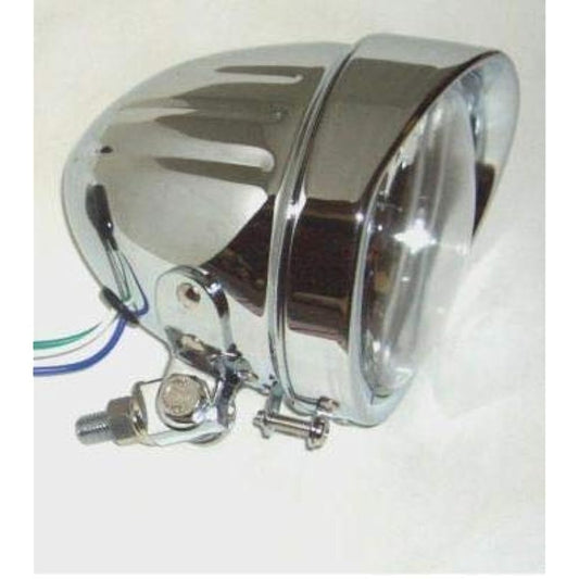 American bullet type (with slit) 4.5 inch Bates light (H4 bulb specification) custom headlight (clear lens) Buffalo headlight 4.5HOU