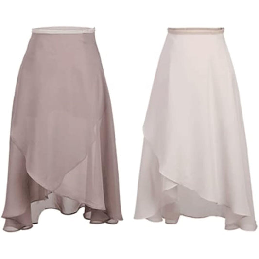 [Pro Dance] ProDance Long Length Cocoa Beige Skirt Wear Ballet Supplies Stylish Cute Adult Ballet PSL006N