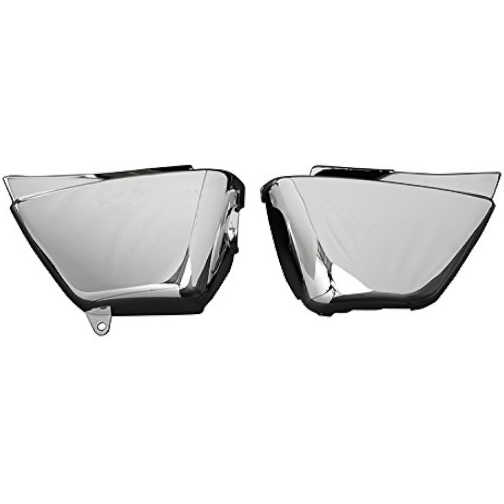 Bike Parts Center Side Cover Left and Right Set Black Honda Ape 50 AC16 314305