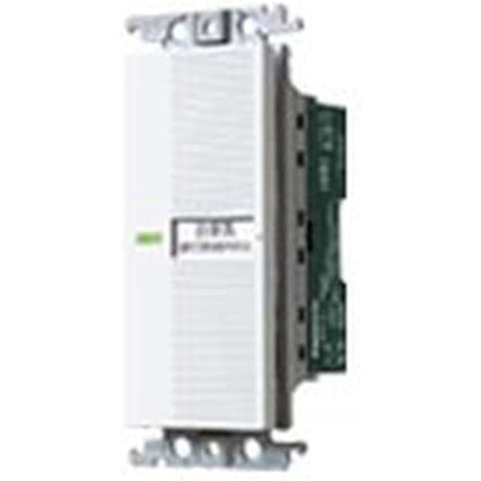 Panasonic Cosmo Series Wide 21 Embedded Electronic Toilet Ventilation Switch, Interlocked with Lighting and Ventilation Fan, Ventilation Fan Turn Off Delay 0 to Approx. 30 Minutes, Variable White WTC5383WK