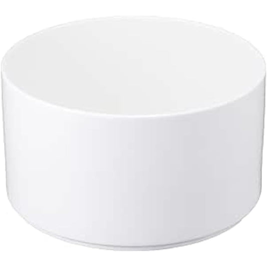 NARUMI Bowl Dish nomadd 18cm White Simple Deep Bowl Stacking Microwave Warming Dishwasher Safe 50131-3703
