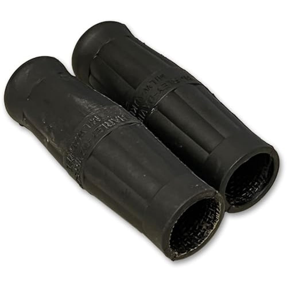 Genuine Reproduction J V 1911-1934 Inner Throttle Grip Black with Logo Both Inner Diameters 1-18 inches 3310-09 Harley