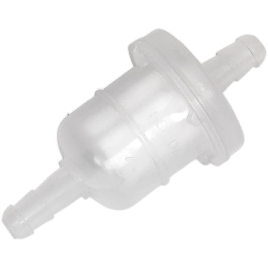 SEALEY ILFS10 Inline small fuel filter 7mm ø 10 packs White