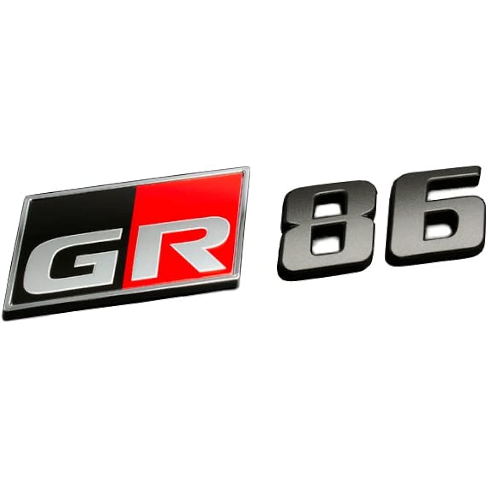 Grazio&Co. GR86 Rear 86 Logo Matte Black