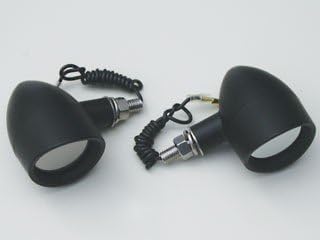 POSH Brim Type Turn Signal (Black/Mirror) Sportster 882403-BK