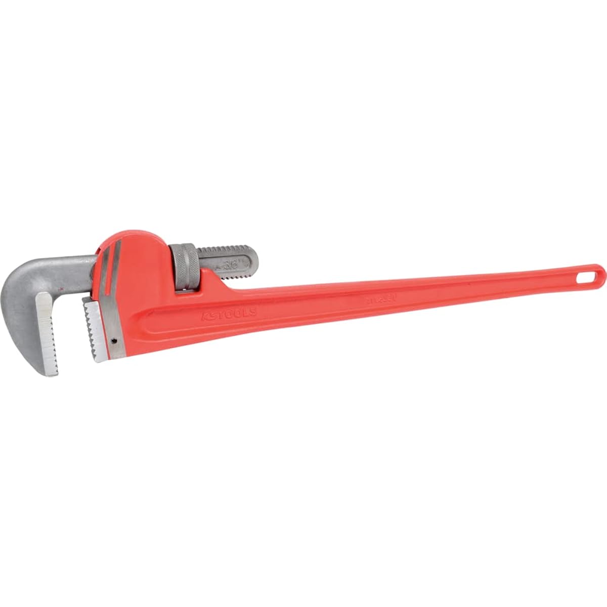 KS TOOLS Cast iron handle pipe wrench 900 mm 111.3530