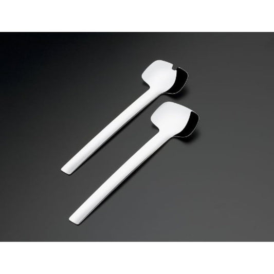 Alessi Serving Cutlery Silver 29.2cm Tibidabo Salad Set [Regular Imported Product] KL06SET