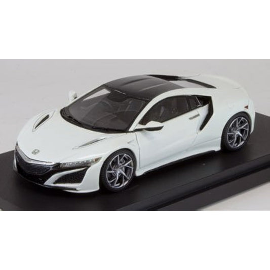 Hobby Japan MARK43 1/43 Honda NSX (NC1) 2017 130R White Finished Product