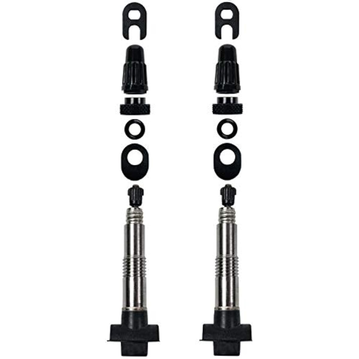 Set of 2 MAVIC Tubeless Valve Kit Square Type for UST Rims Tubeless [Parallel Import]