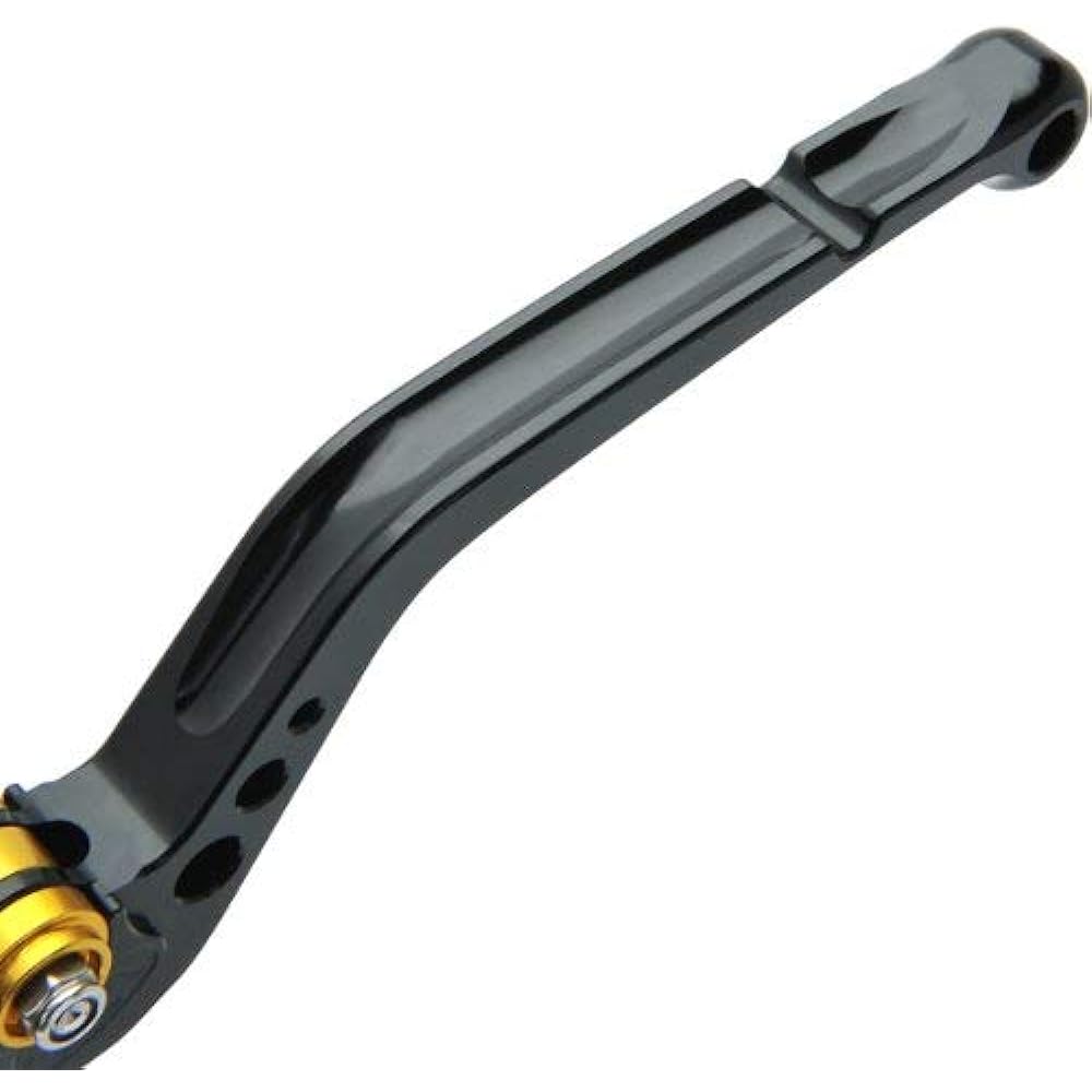[Lever Set] Billet Lever Set (Brake Lever & Clutch Lever) Black x Gold / CB400SF CB750 VTR250 Hornet 250 [Parallel Import]