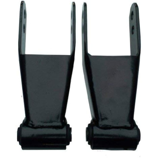 QSA 1 inch / 2 inch Adjustable backward descending drop shackle 1988-2018 OBS, NBS, NNBS, Chevrolet Syl Ballad 1500 (OEM style without squeak bush)