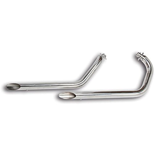 U-CP Stainless Slash Cut Muffler Drag Star 400/Drag Star Classic 400 [DRAGSTAR] MFSCDS40