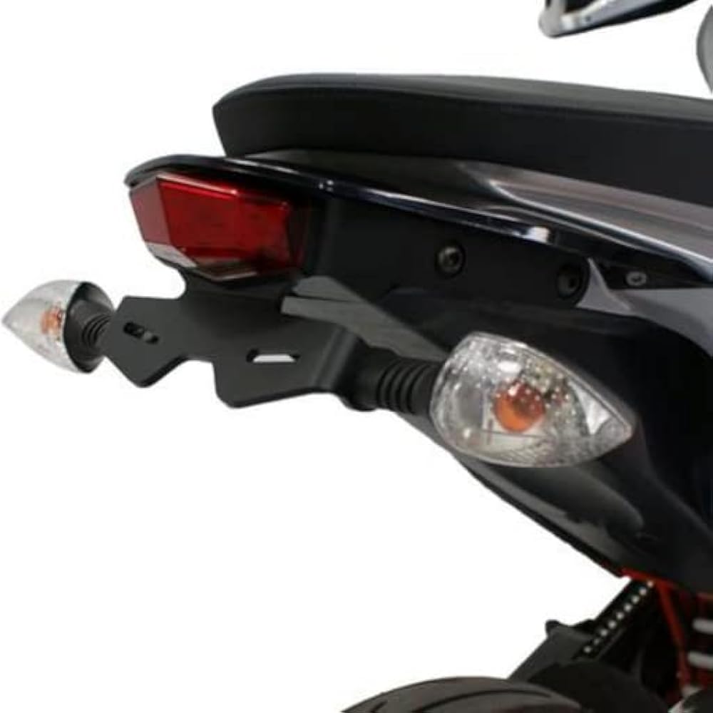 Evotech Performance KTM 690 Duke Fenderless (Number Plate Holder) Kit 2012+ (Red Rear Light) | prn010329-01 4589971413577