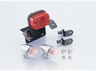 KITACO Tail Lamp & Turn Signal Kit Black/Clear Part-time job 691-1126030