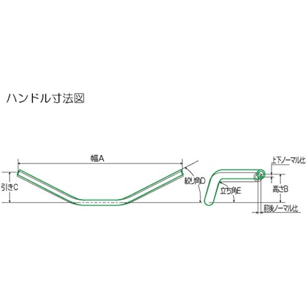 EFFEX Easy Fit Bar Handlebar EZ-FIT Aluminum Black GROM 16 EBF0018K