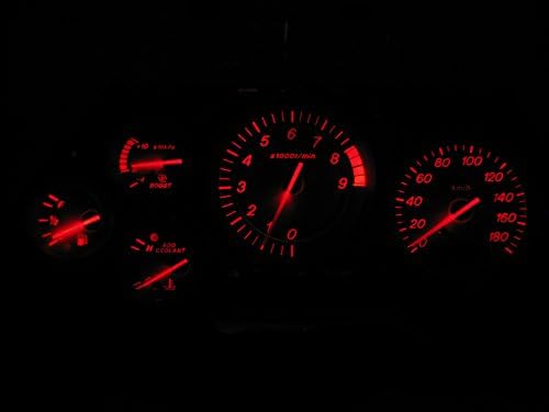 Super diffused LED set for RX-7 meter [Color] American Red FD3S-AF-LR