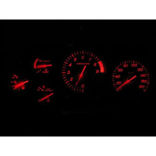 Super diffused LED set for RX-7 meter [Color] American Red FD3S-AF-LR