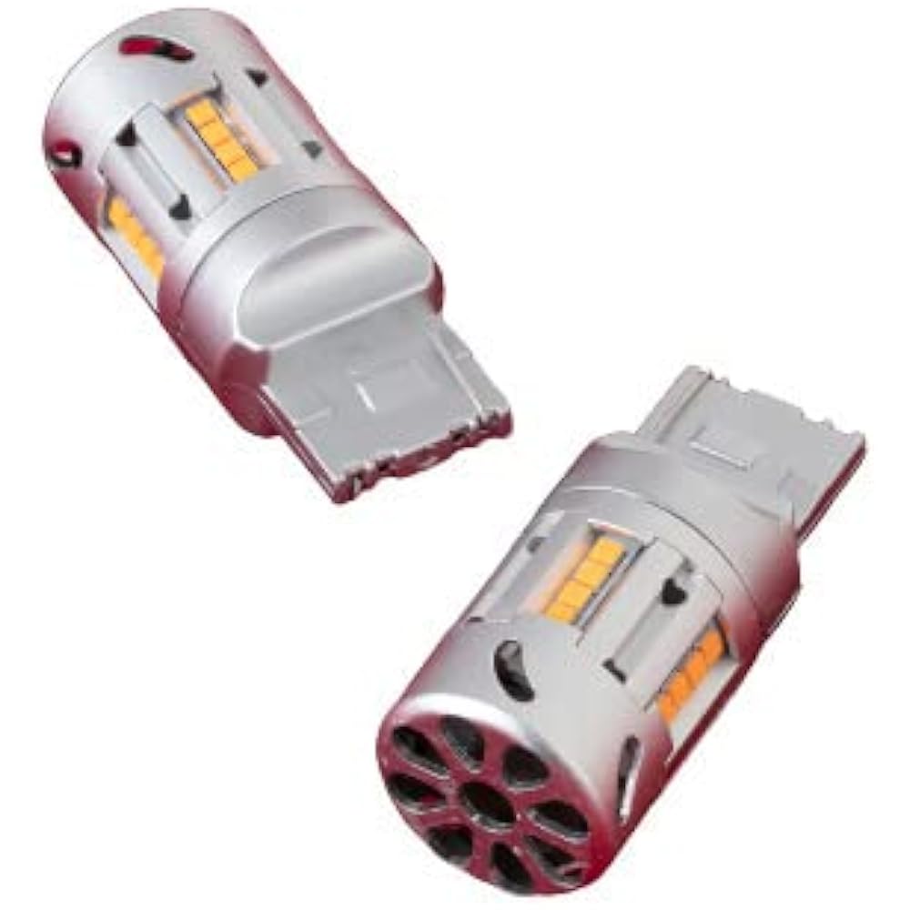Valenti Valenti WR01-T20-AM Jewel LED Turn Signal Valve with Built-in Resistor T20 Easy Installation