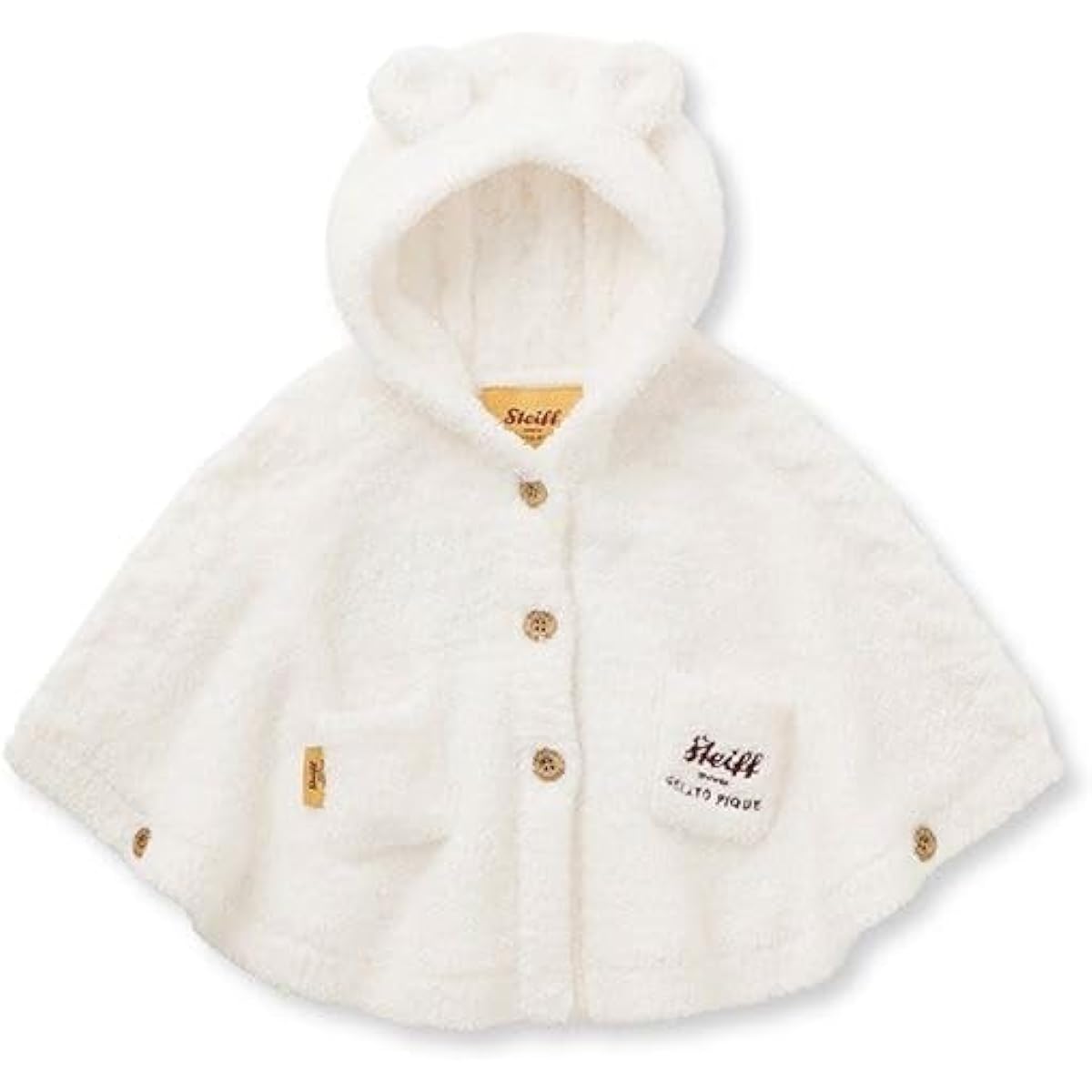 [Gelato Pique] BABY [Steiff] Powder Poncho PBNT235404