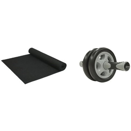 [Recommended set] inFIT yoga mat black 1 piece + XYSTUS slim trainer 1 piece