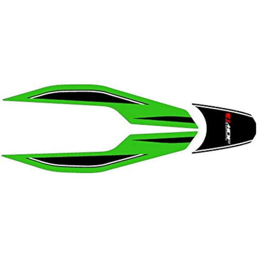 MDF Graphic Kit Tank Set Attacker Model Lime Green Ninja250(13-) M13NIN25-A-GR-TK
